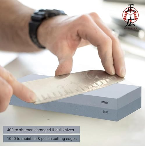 Miniatura 3 de Handmade Sword - Piedra de afilar Masahiro de doble cara, piedra de afilar espadas