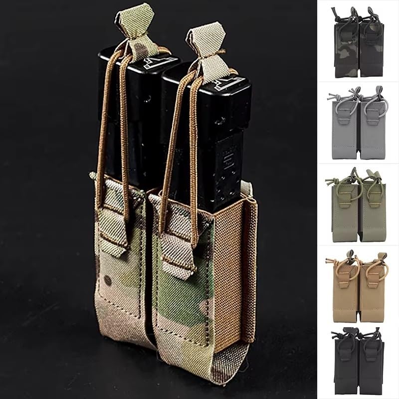 Sac de chargeur double tactique avec clip magnétique CP - 5