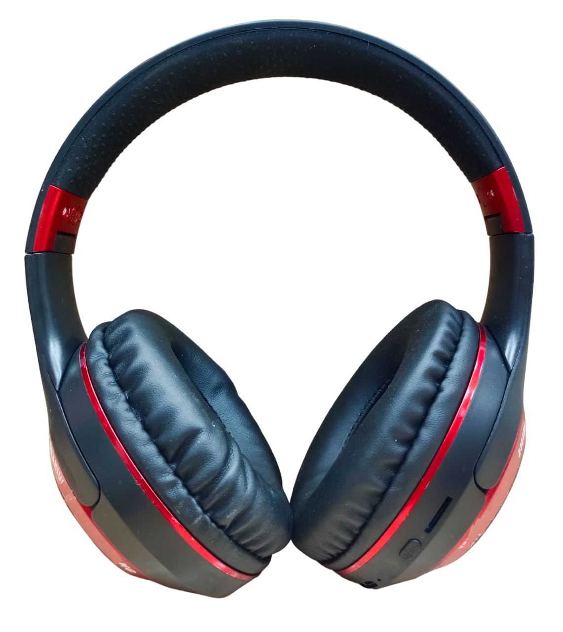 Wireless On-Ear Bluetooth Headphone for Kids Girls Boys Wireless SD Card Slot Foldable Safe Volume for Kids Boys Girls Printed Headphone (Red & Black)-image-8