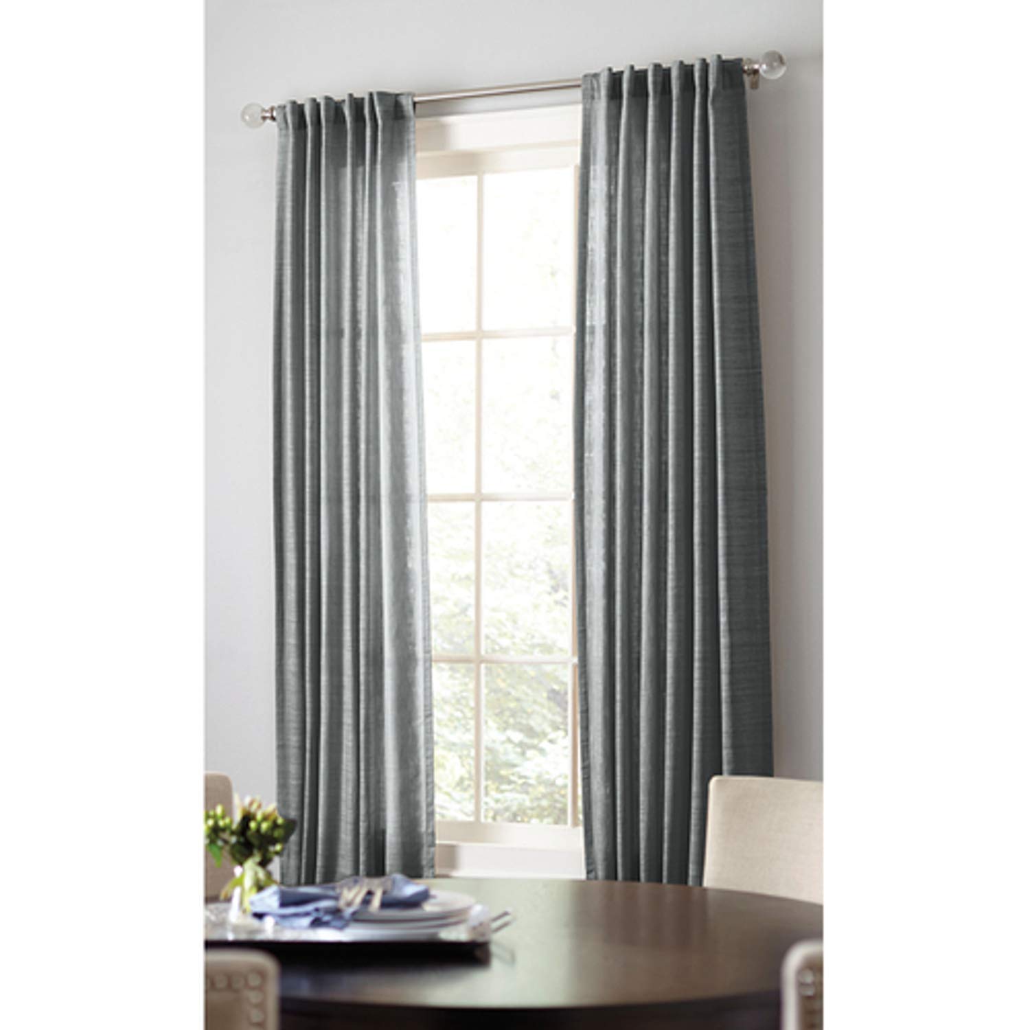 Allen Roth Curtain Allen + Roth Pierston 856804 Blackout Grommet Top