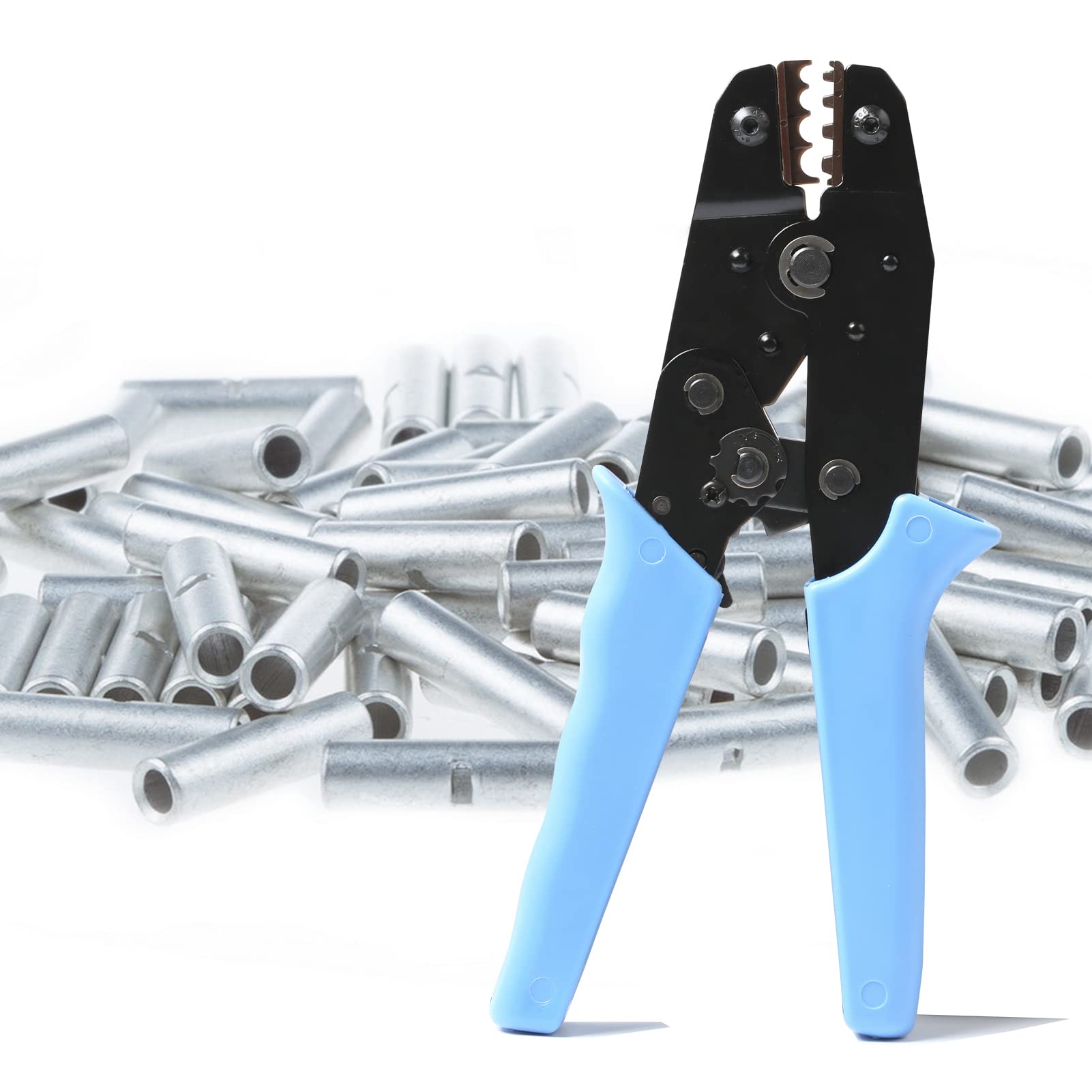 Buy AIRIC Non Insulated Butt Connectors 100pcs 1614 Gauge Electrical