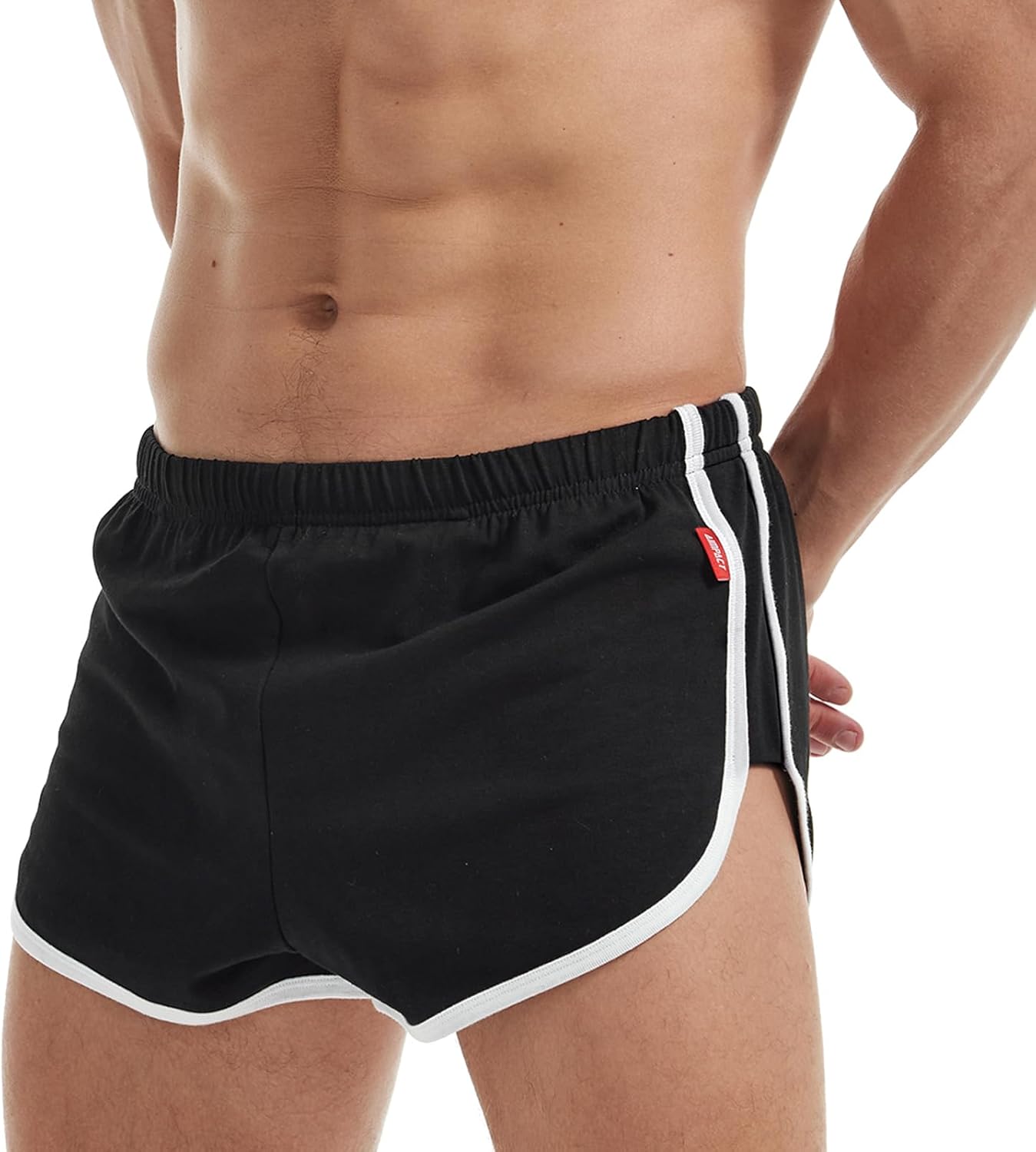 AIMPACT Mens Running Shorts 3 Inch Gym Athletic Workout Short Shorts Vintage Booty Shorts