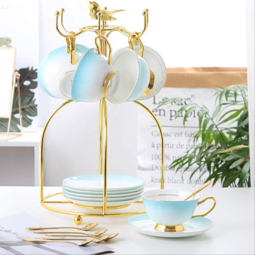 アクロ•アガットAkro Agate カップ＆ソーサー ミニチュア Akro Agate 21-Piece Stacked Disc Childs Tea Set - Multi