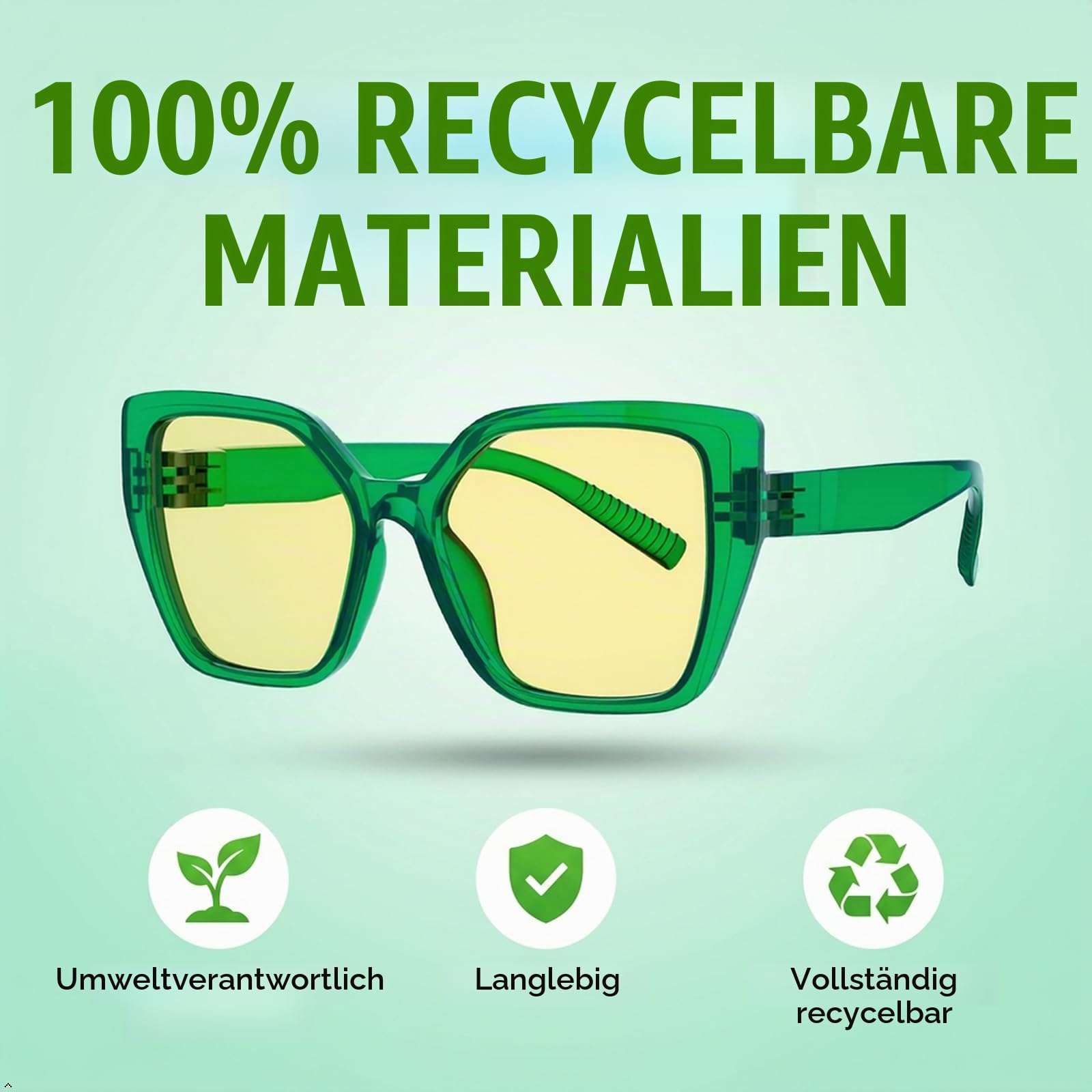 Eyekepper Blaulichtfilter-Lesebrille ohne Metall, schraubenlos mit Feder-Scharnieren Übergröße Cat-Eye 6er-Pack Computer-Lesebrillen für Damen