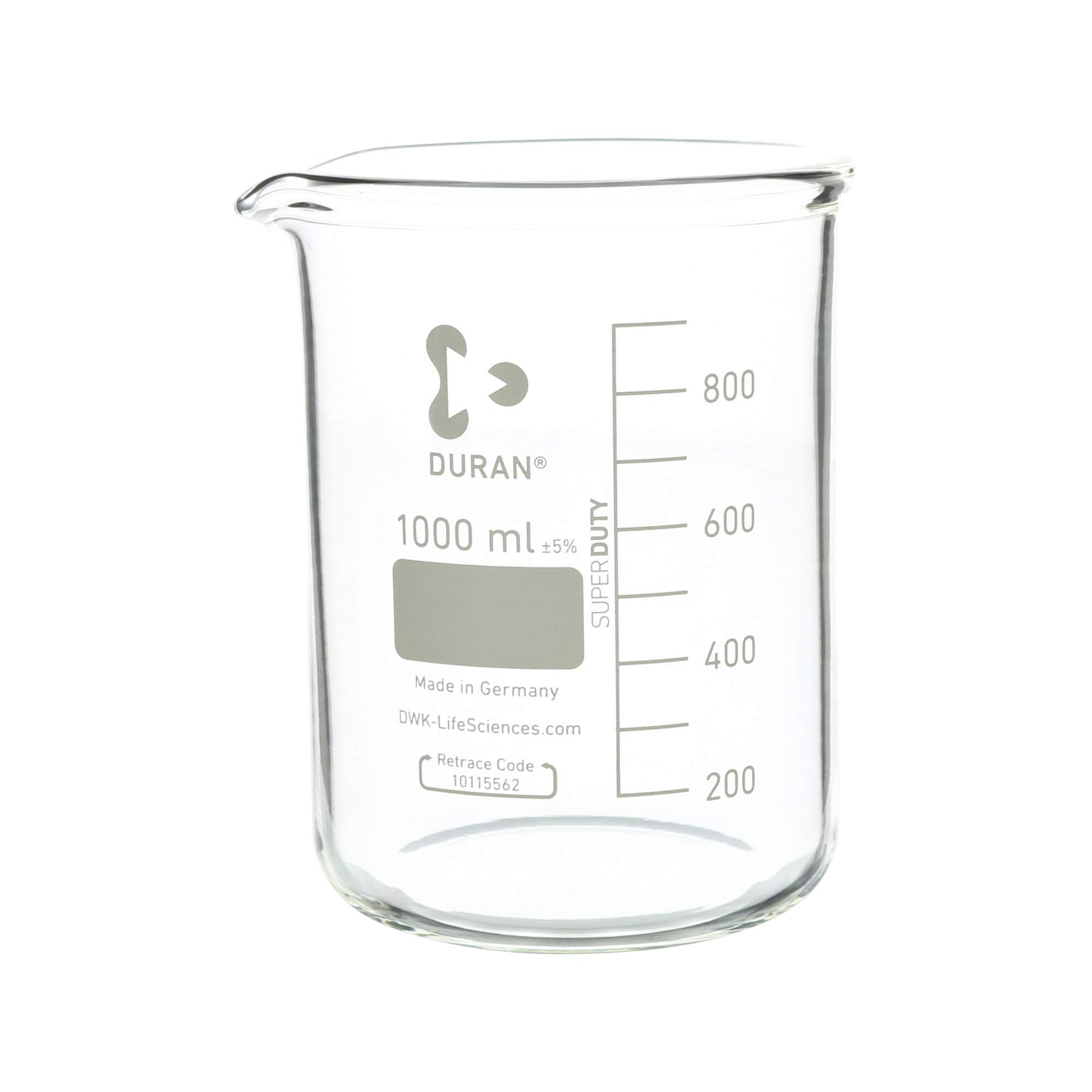Amazon | 柴田科学 スーパー肉厚ビーカー 1L 10入 (010060-1000A
