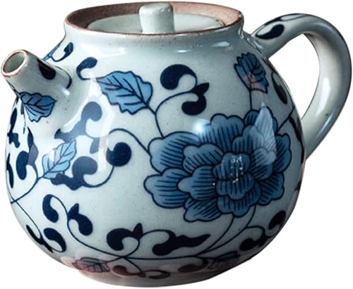 Tetera china retro mini tetera de cerámica tetera tetera para el hogar estilo vintage regalo