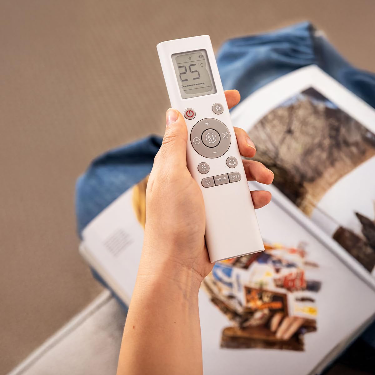 Cecotec Condizionatore Portatile Pompa di Calore ForceClima 14800 Nux Heating. 14000 BTU, Telecomando, Display LED, 5 Modalità, 3 Velocità, Timer, Copertura 30-35m², Benessere Tutta la Casa