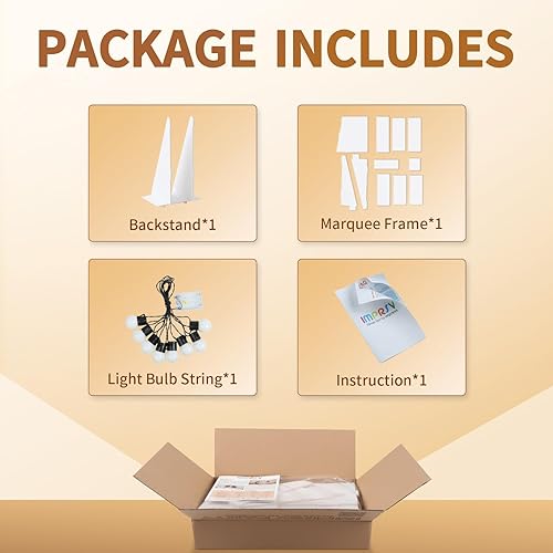 Miniatura 4 de imprsv 3 pies de números iluminados, números de marquesina 0 para decoraciones de fiesta de cumpleaños y aniversario, número 0 grande iluminado, kit