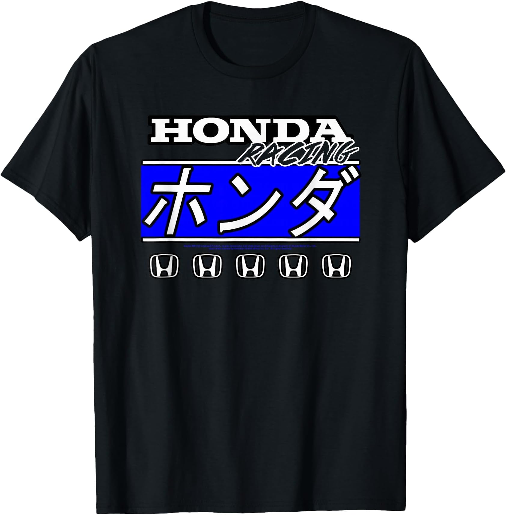 Kanji Racing T-Shirt, Men, Black, 3X-Large