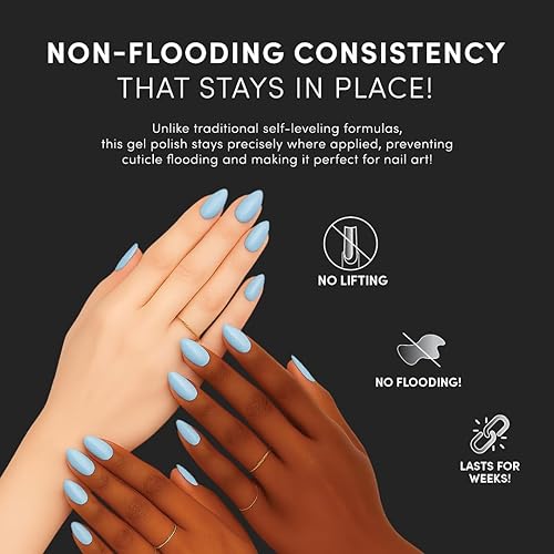 Miniatura 4 de Chaun Legend - Esmalte de uñas de gel Botox Baddie LG5188 (morado ciruela) Esmalte de gel de curado UV LED de alto brillo, 0.5 fl oz