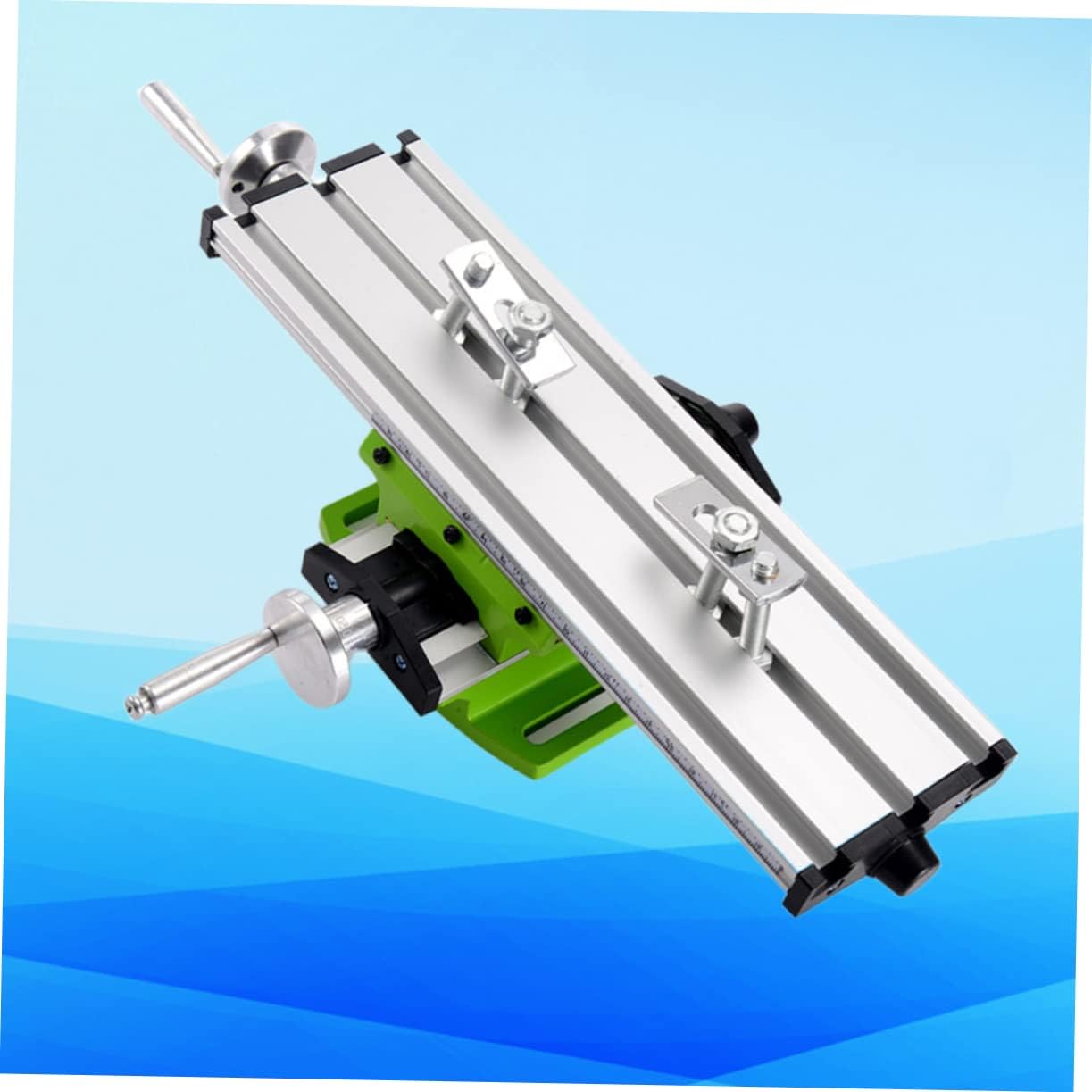 Veemoon High Precision Cross Slide Benchtop Drilling Machine Stand for Hand Drill