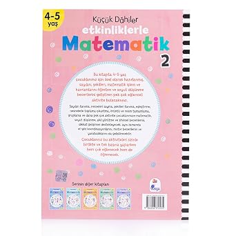 Küçük Dahiler - Etkinliklerle Matematik 2 (4-5 Yaş )