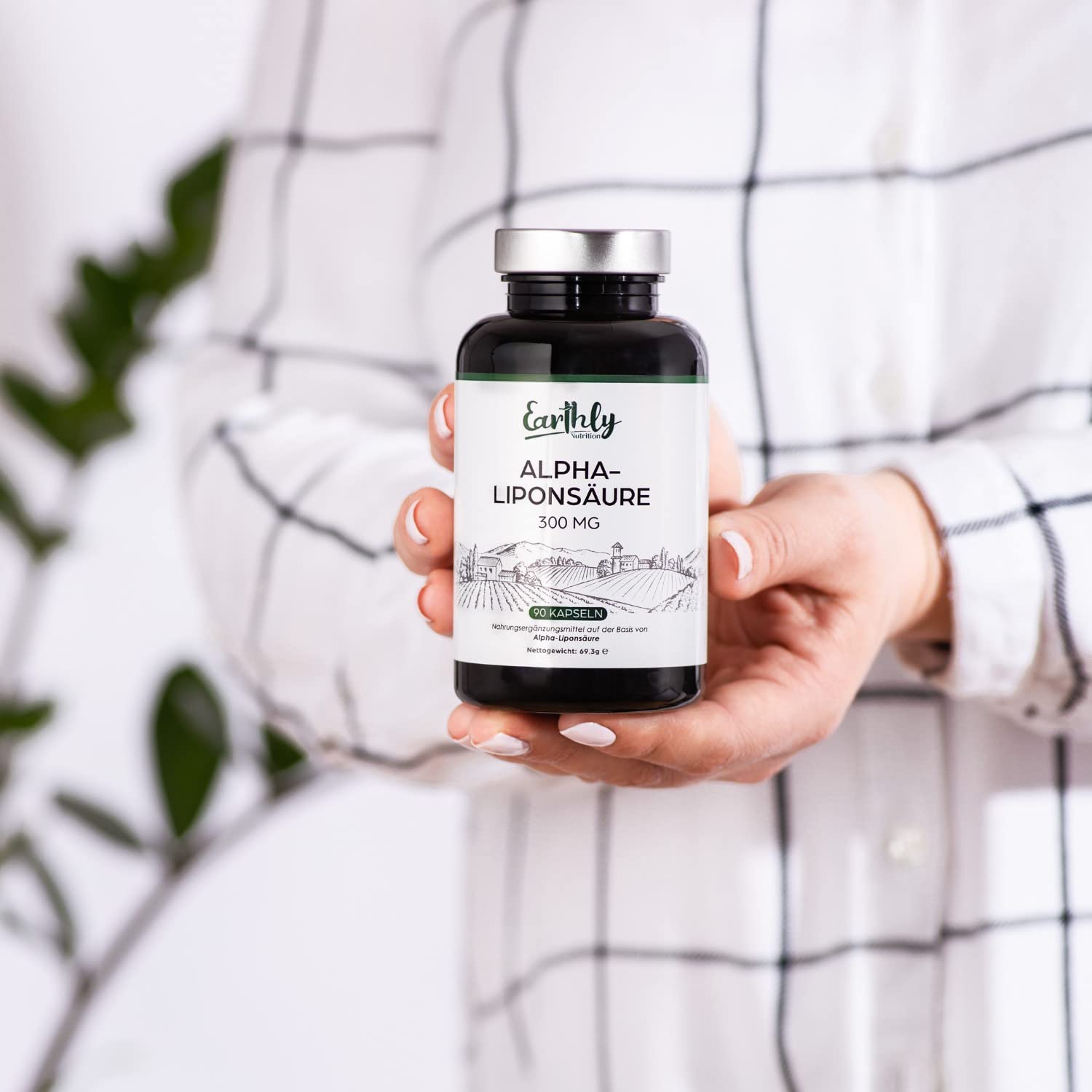Alpha-Liponsäure ALA 300 mg | 90 vegane Kapseln | Hilft, Entzündungen zu reduzieren, die Aufrechterhaltung eines normalen Blutzuckerspiegels und die Gesundheit des Nervensystems zu kontrollieren