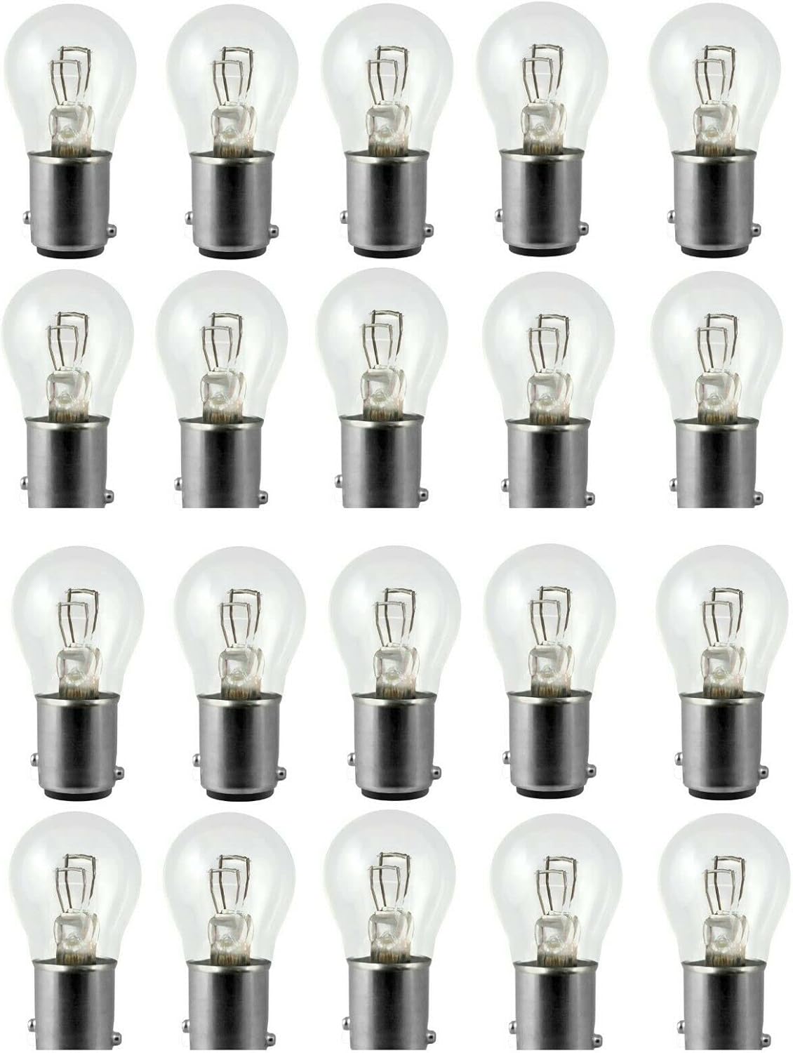 20 pcs Automotive Light Bulb 1157 12v Light Bulb Auto Car