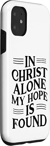 Miniatura 9 de iPhone 13 En Cristo Solo Mi Esperanza Se Encontró - Funda Inspiradora Cristiana