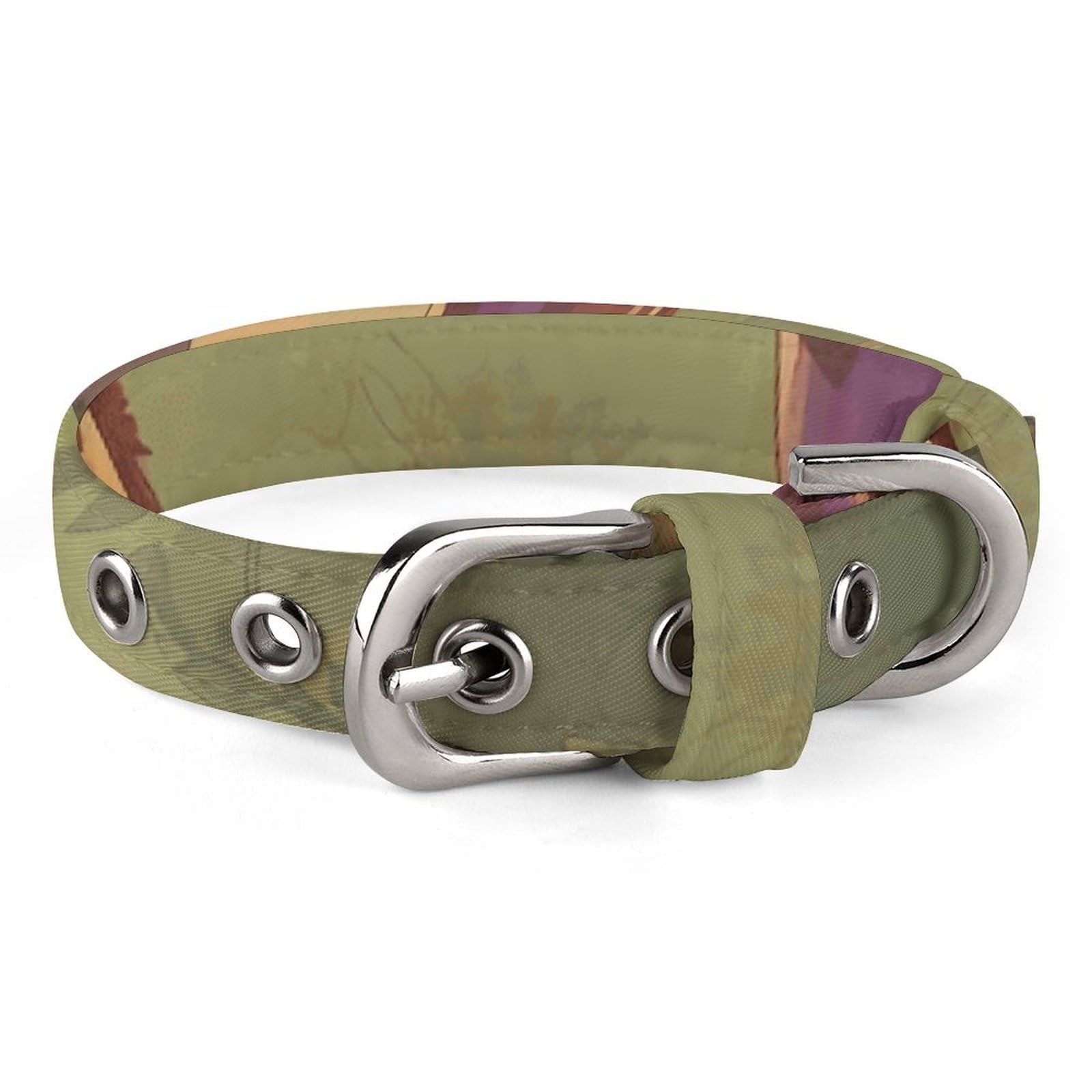 Collier réglable pour chien avec motif trois girafes original