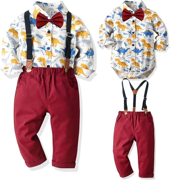 Amazon Maxer 70 100 紳士服 子供服 赤ちゃん服 男の子 上下セット キッズ服 蝶結び 人気 フォーマル 上品 スーツ 子供服 Tシャツ 発表会 ボーイズ服 宴会 入学式 卒業式 入園式 通園 撮影 新生児服 夏服 ベビ七五三 初節句 3点セット