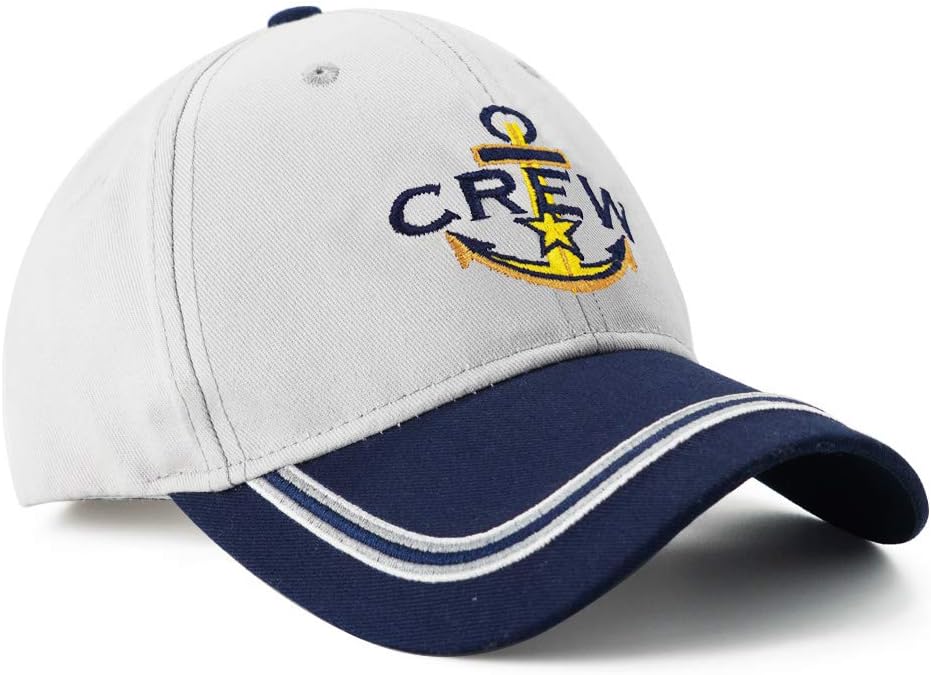 Captain Hat & First Mate | Matching Skipper Boating Baseball Caps | Nautical Marine Sailor Navy Hats - Image 2
