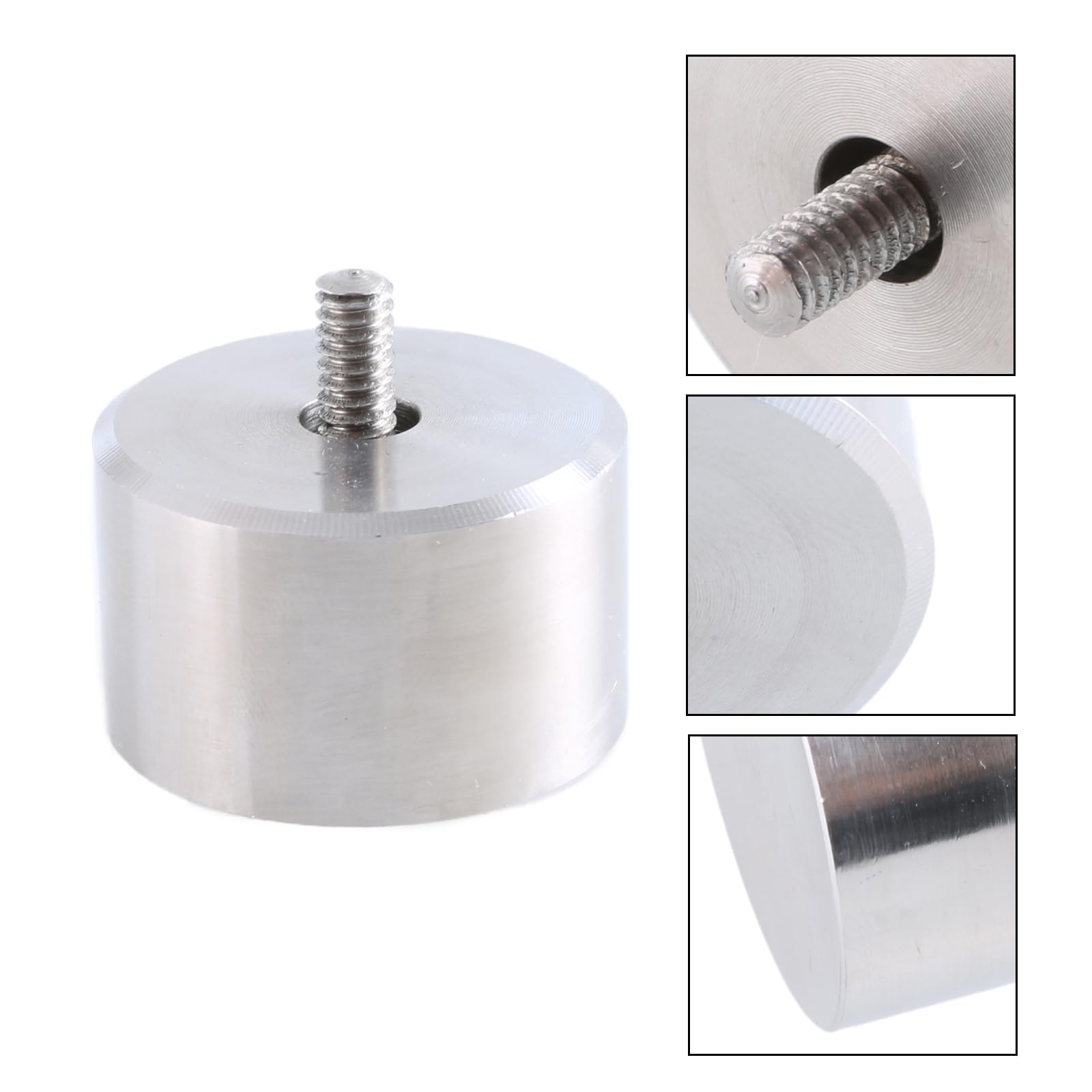Morsetto di stabilizzazione del peso per giradischi, in acciaio inox, contrappesi di ricambio per giradischi 3009 Serie II