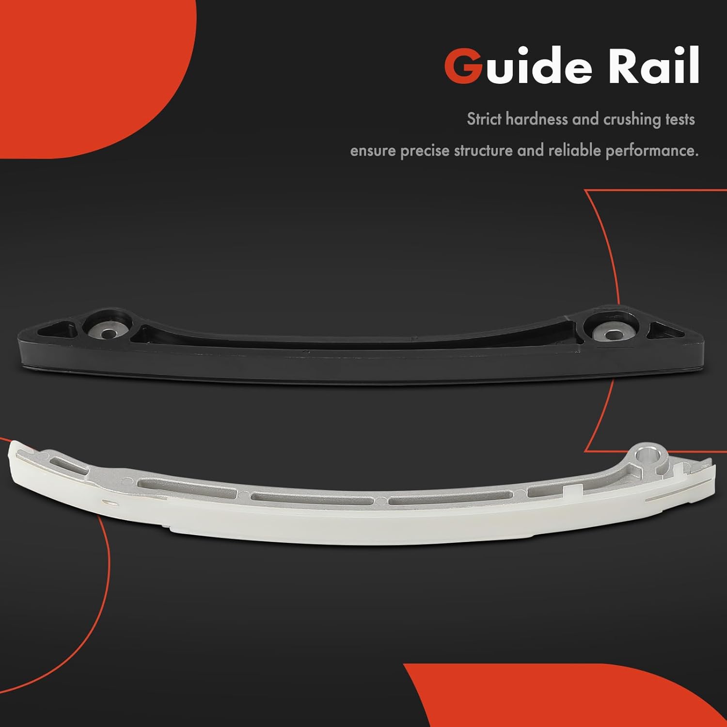 A-Premium Engine Timing Chain Kit W/Tensioner & Guide Compatible with Ford Explorer 2012-2019, Escape 2013-2019, Fusion 2013-2020, Focus 2013-2018, Edge, Mustang, Taurus, MKZ, MKC, MKT, 2.0L 2.3L