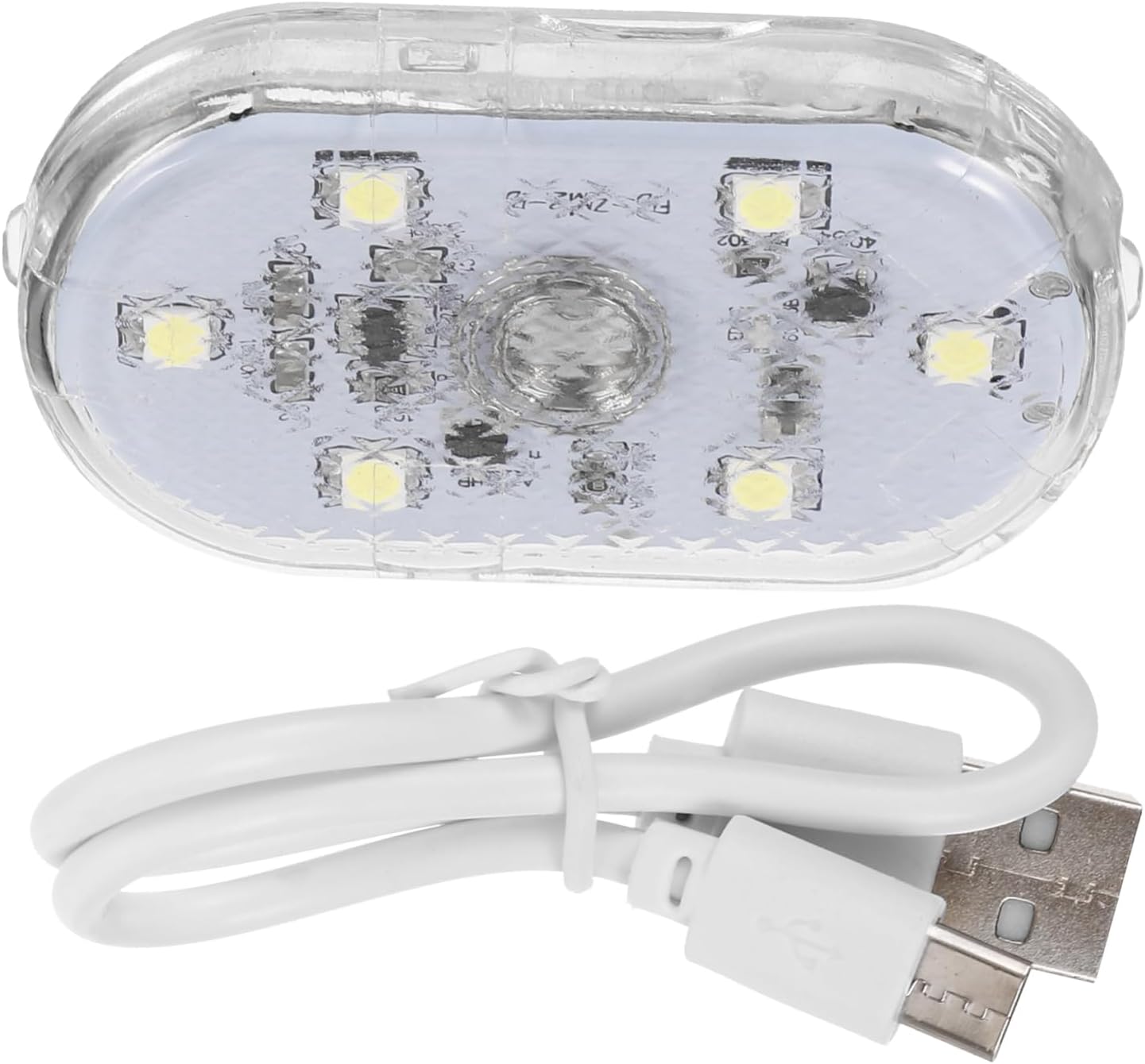 PRETYZOOM Car Interior Touch Light USB Rechargeable Atmosphere Lamp LED Portable Touch Sensor Reading Light for Ambient Lighting in Cars