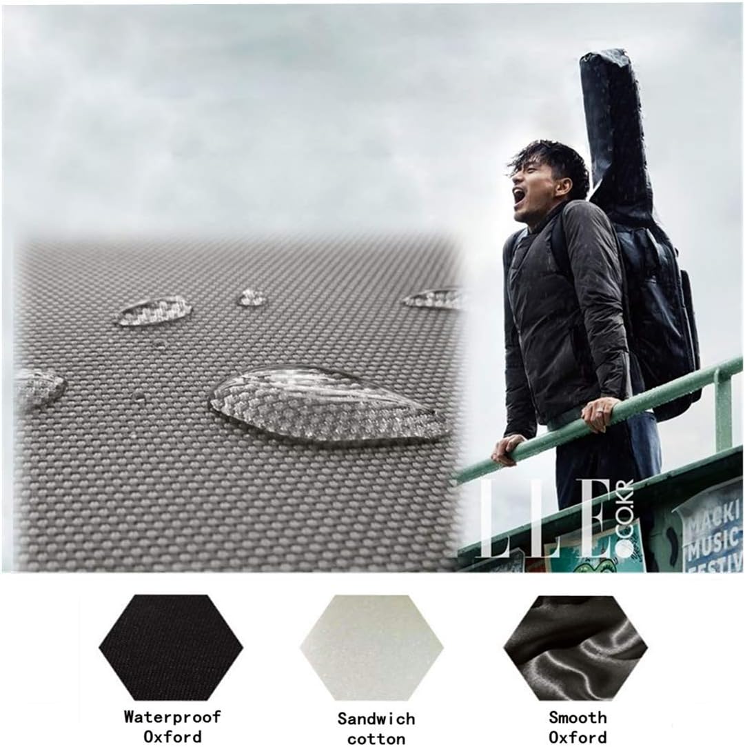 Electric Guitar Bag Electric Guitar Case Waterproof Oxford Cloth 0.35 Inch Extra Thick Sponge Overly Padded