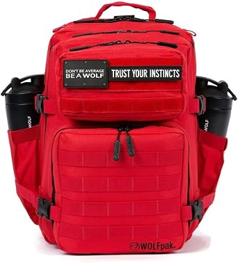 WOLFpak 35L Meal Prep Management Backpack | Easily Store & Organize Food Storage Containers w/Built-in Lunch Box & Cooler