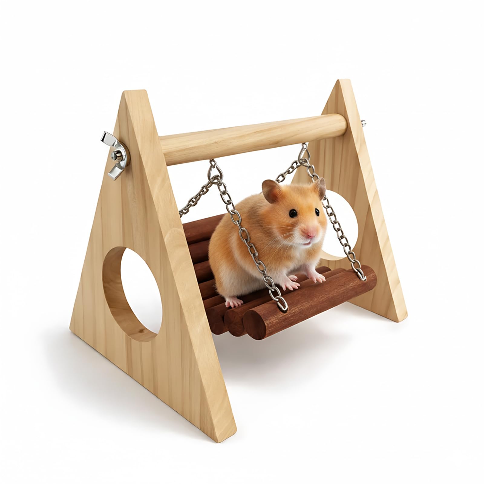 BAGUBDR Syrian Hamster Accessories, Hamster Accessories, Promote Interactive Games for Hamsters, Suitable for Various Cage Settings