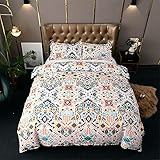 Ouduo Juego de Ropa de Cama con Funda de Edredón - 2/3 Piez