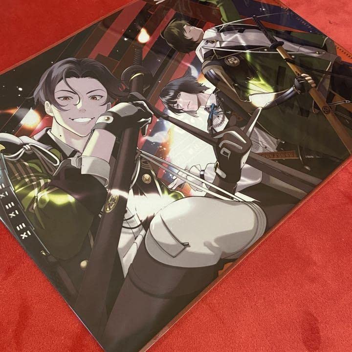 刀剣乱舞 灯結び展 描きおろしイラスト 豊前江 桑名江 松井江 複製原画 限定 Amazon.co.jp: 刀剣*乱舞 現世遠征 都結び 灯結び展 描きおろし