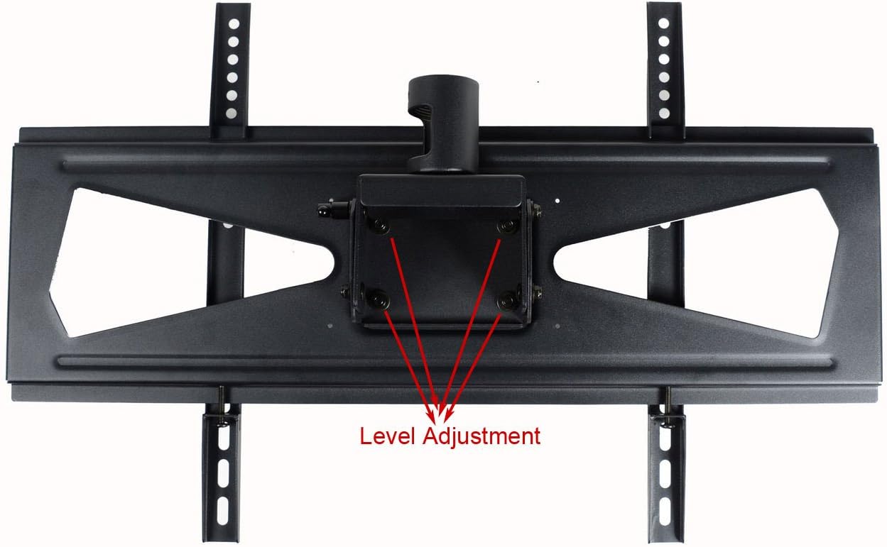 VideoSecu TV Plate for Ceiling Mount for Most 32-65 inch LCD LED Plasma TV, Some Models up to 70 75, fit 1.5-Inch NPT Pipe MPCNM64 WTU