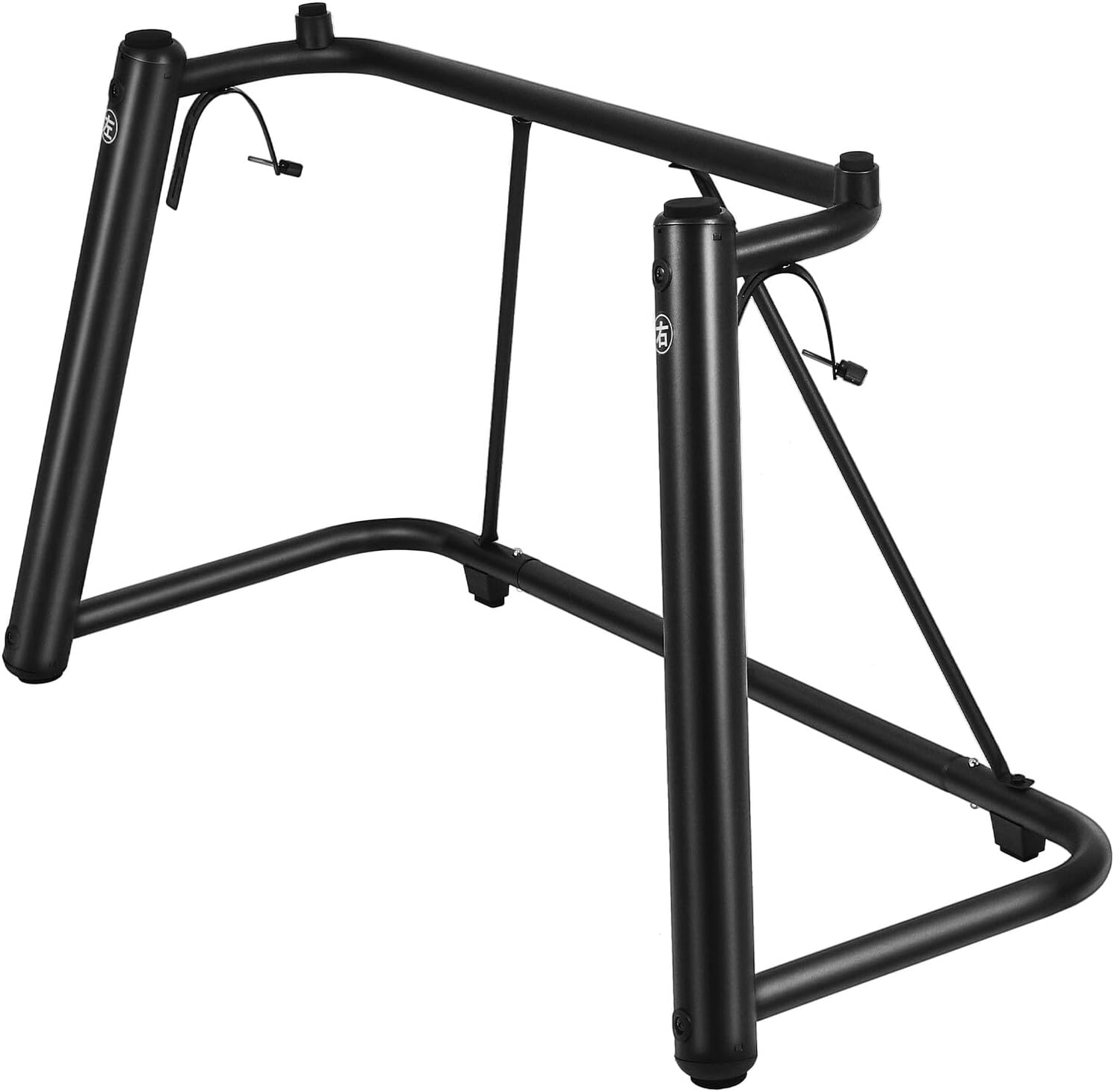 ABOOFAN Heavy-duty U-shaped Keyboard Stand Metal Piano Table with Non-slip Base for Electronic Pianos Wide Compatibility for Home Stage and Studio Use