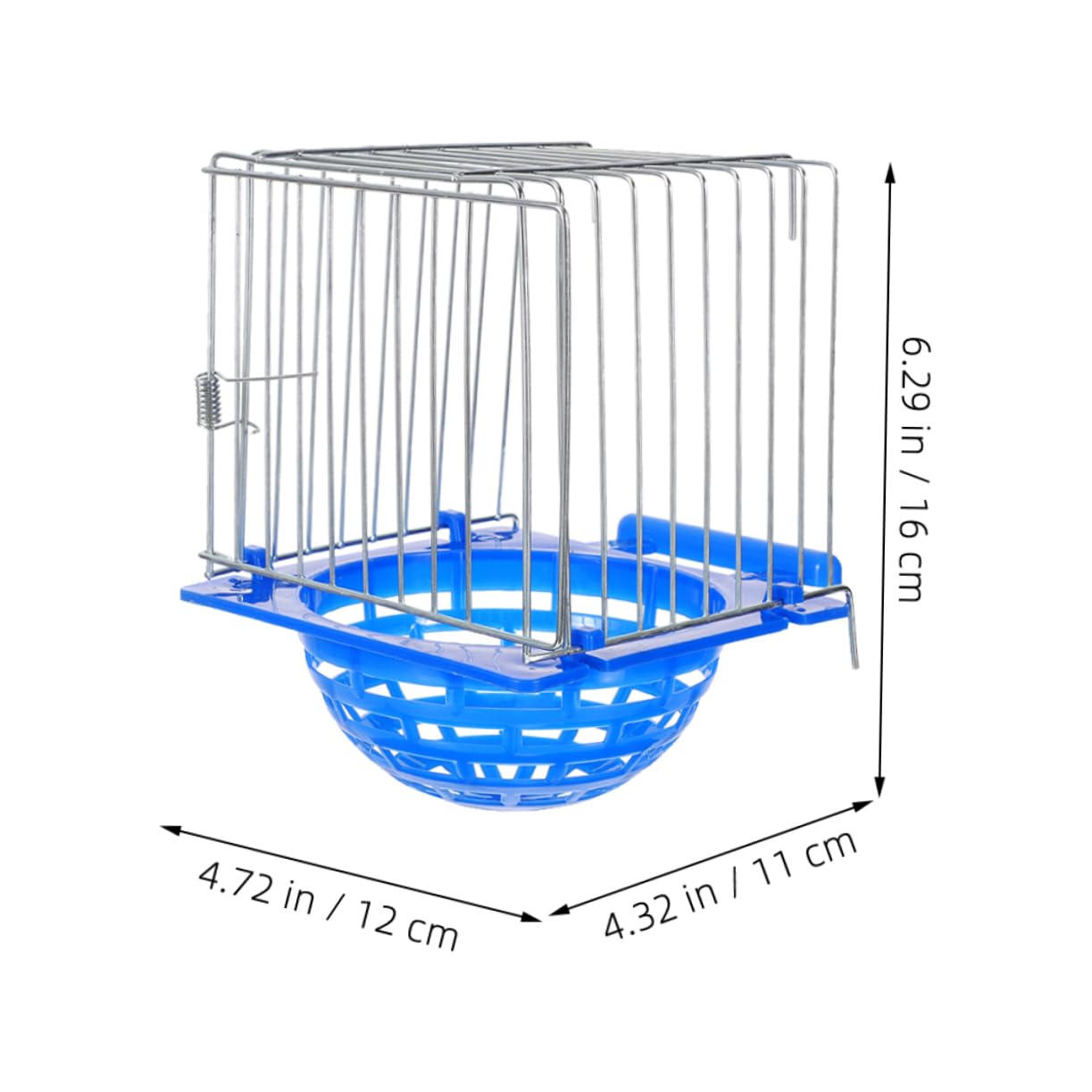 HANABASS 4pièces Lot de Nids pour Pinsons et Perruches Nichoirs en Fibre Naturelle Conception Adaptée Reproduction Nettoyage Facile pour Petits Oiseaux