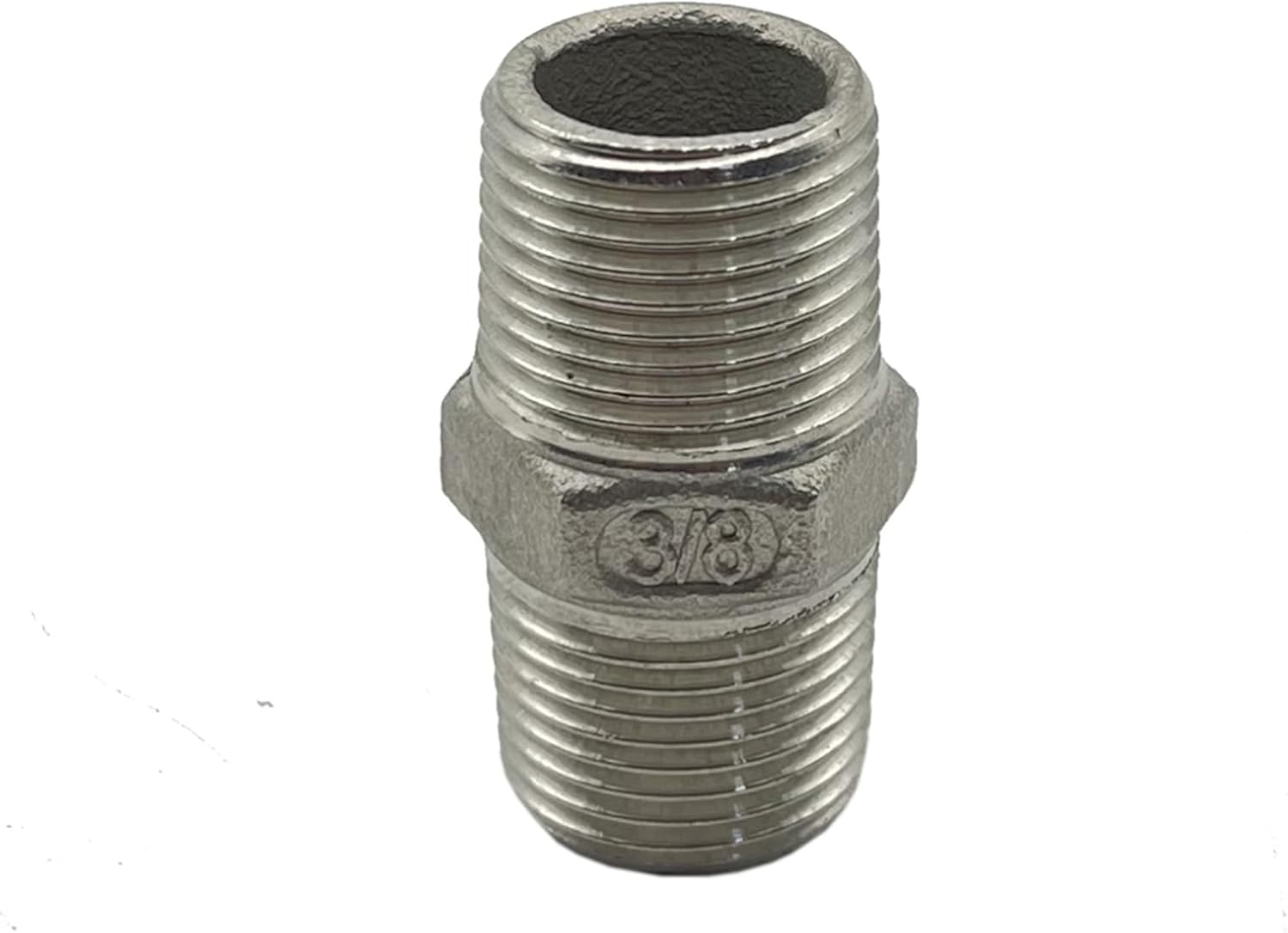 Craft beer accessories KL06446 3/8 inch stainless steel hexagonal thread straight connector
