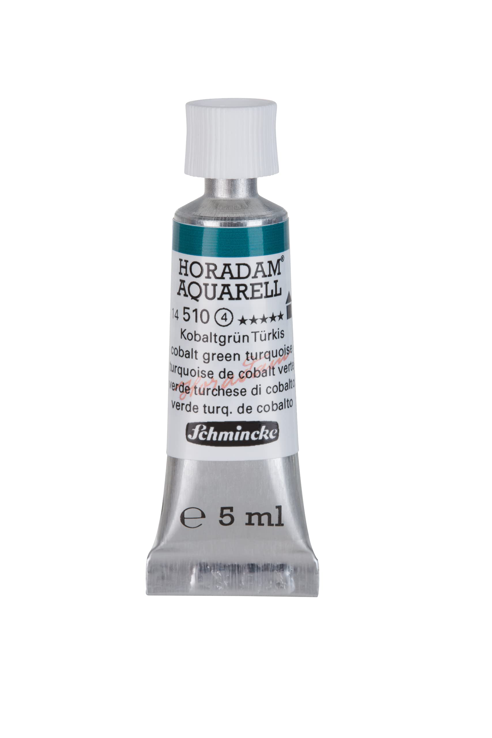 Schmincke - HORADAM® AQUARELL - finest artists' watercolours, 487 Cobalt blue light, 14 487 044, 1/2 pan — view 199