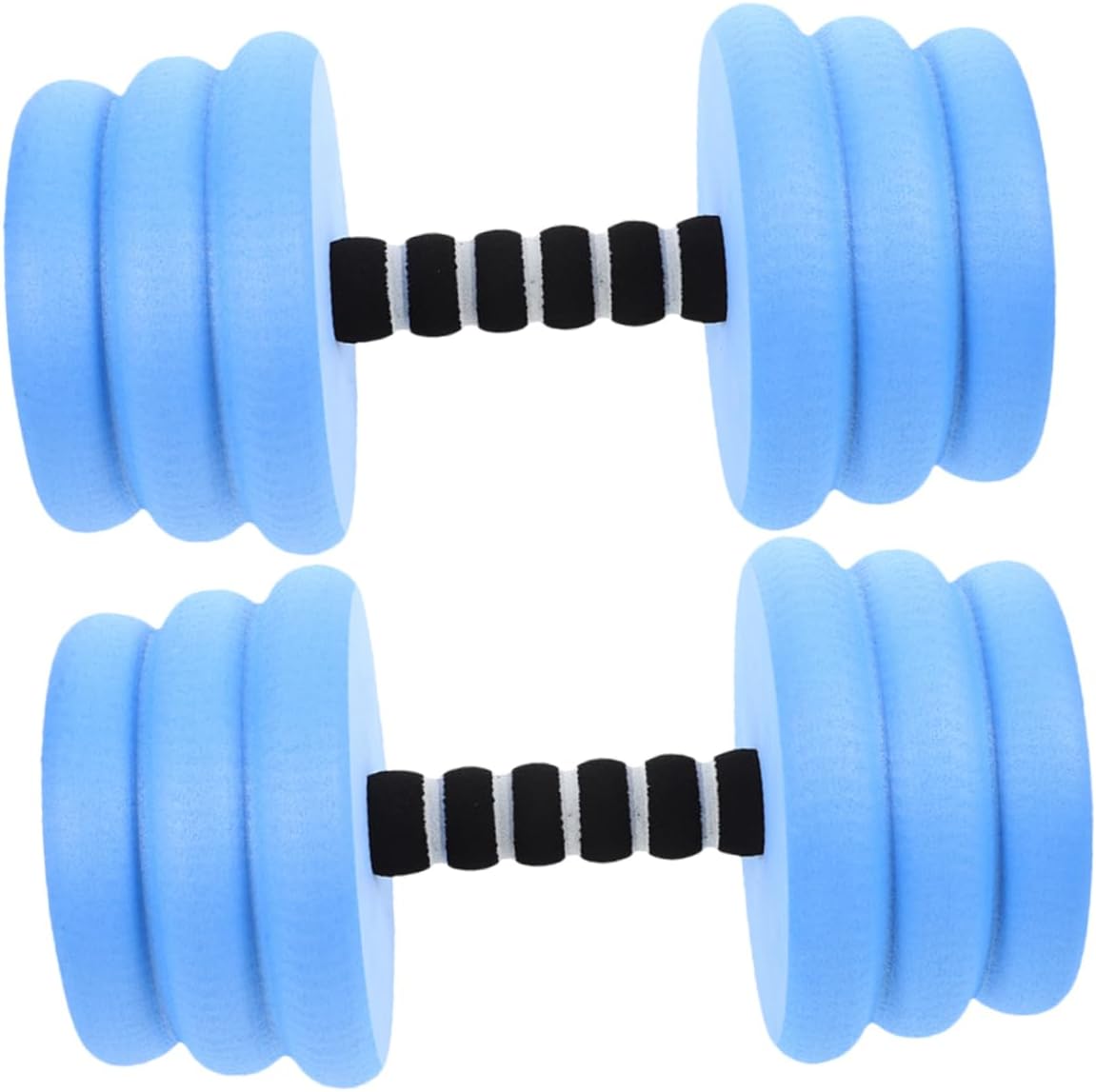 Mikikit Eva Foam Water Weights 2 Boys and Girls Water Dumbbells Aquatic Fitness Equipment for Pool Swimming Workouts