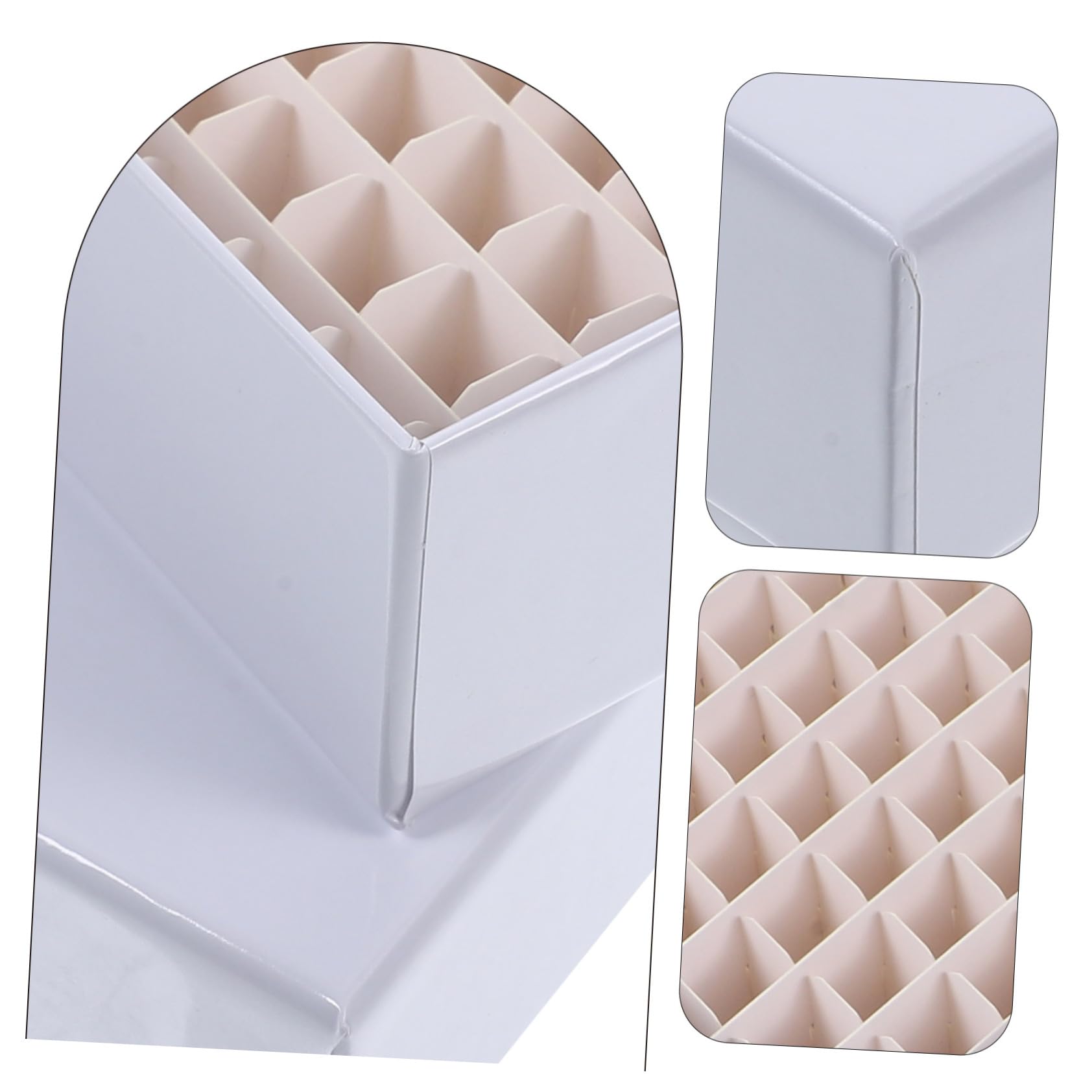 GLEAVI Aufbewahrungsbox 100-fächer Mikrozentrifugenröhrchen Papier für mit Praktische Multi Gitter Design zur Sicheren Lagerung im Gefrierschrank (gefriertuhe)