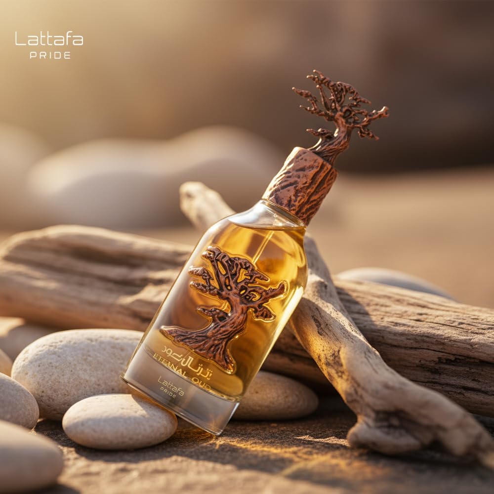 Lattafa Pride Eternal Oud Eau de Parfum Spray, 3.4 Fl Oz