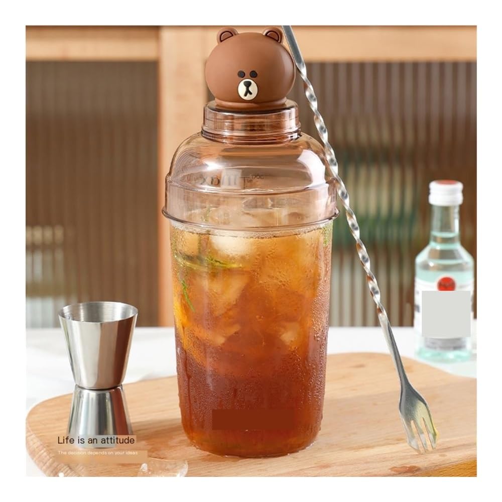 Coctelera Juego de 5 cocteleras con triturador de hielo y sacador de mano for cócteles y té de limón