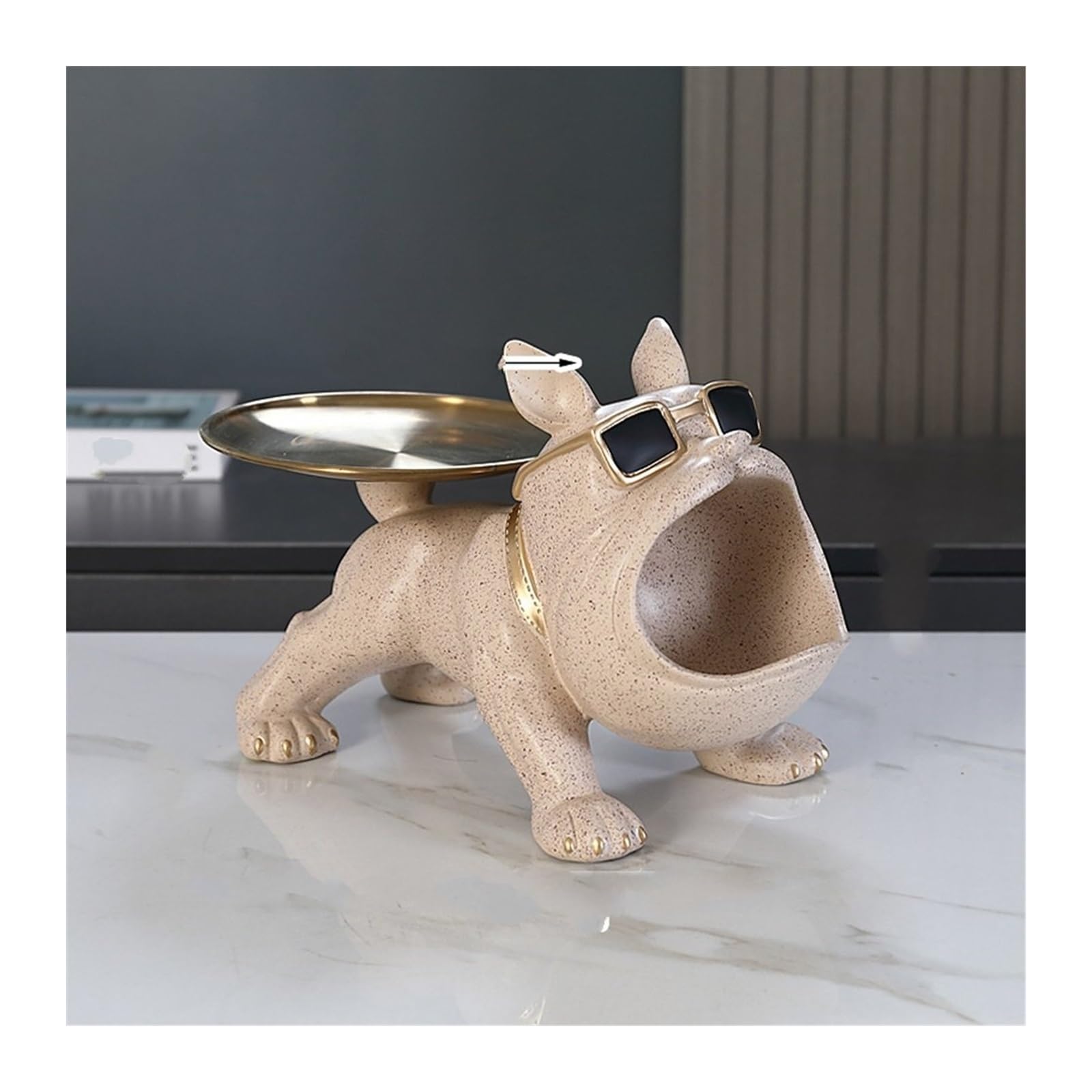 犬のオブジェ フレンチブルドッグの置物 動物 像 人形 インテリア