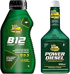 Kit Aditivo B12 Turbo 1l E Power Diesel 500ml Bardahl