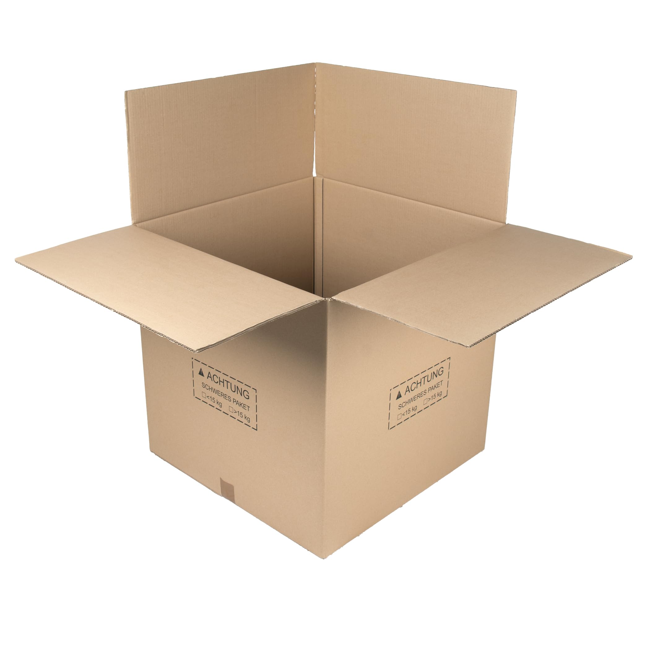 BB-Verpackungen 10x Faltkarton Amazon FBA Karton 600x600x600mm (10 Stück) 2-wellig mit Heavy Mark - robust, sicher, versandoptimiert und aus recyceltem Material