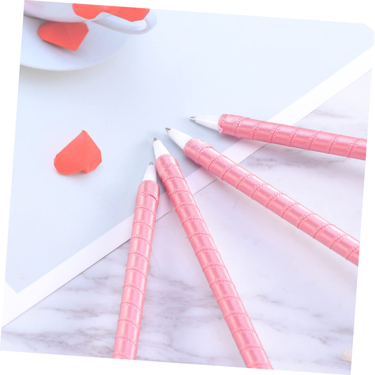 STOBOK Lot De 3 Stylos À Bille Décoratifs Avec Nœud En Forme De Fleur 4 Pièces X 3