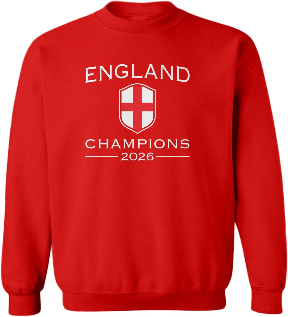 England Soccer Futbol Champions 2026 Toddler Fleece Crewneck Sweater