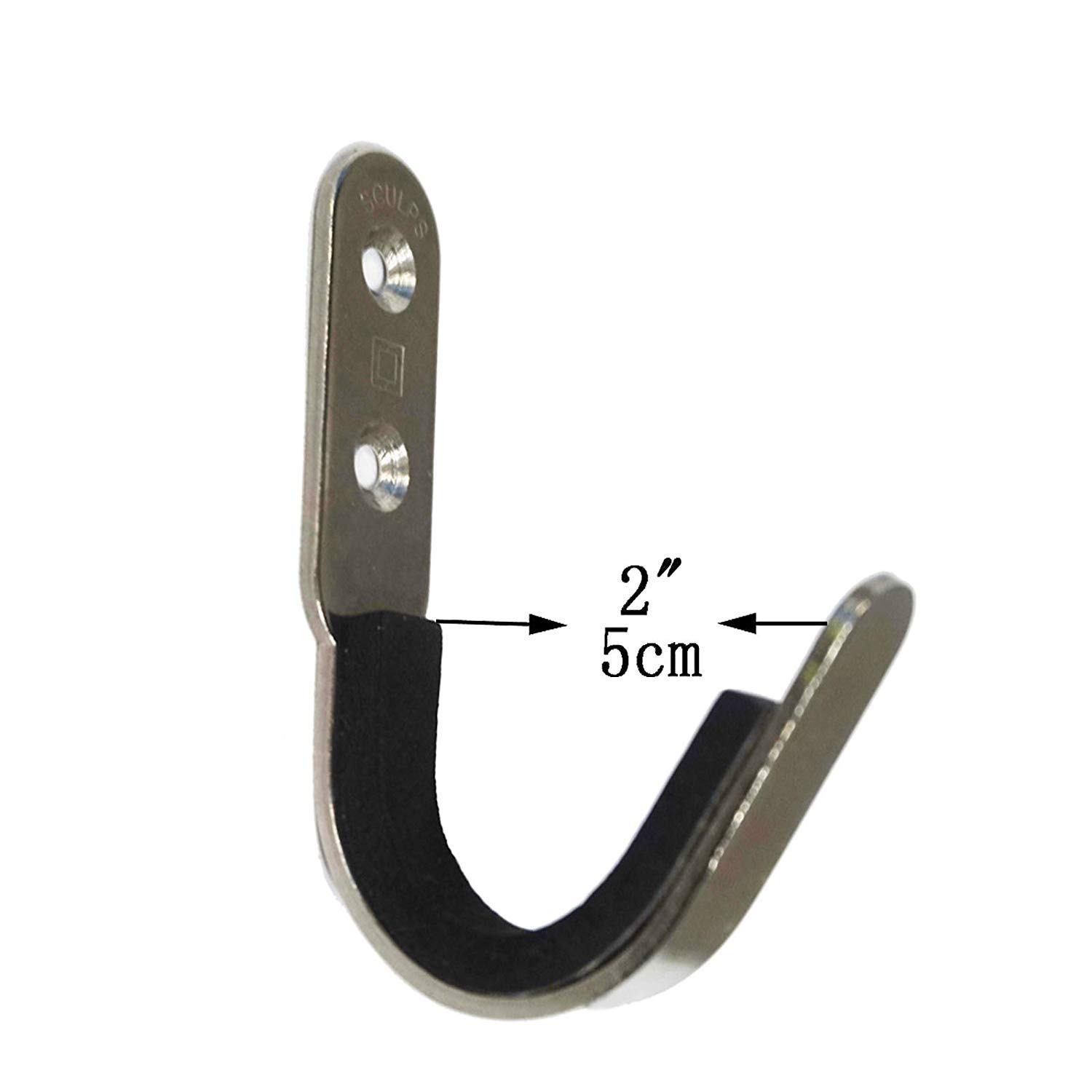 Espositore Da Parete Per Spade - 4 Ganci Con Protezione In Feltro - Per Katana E Spade Samurai