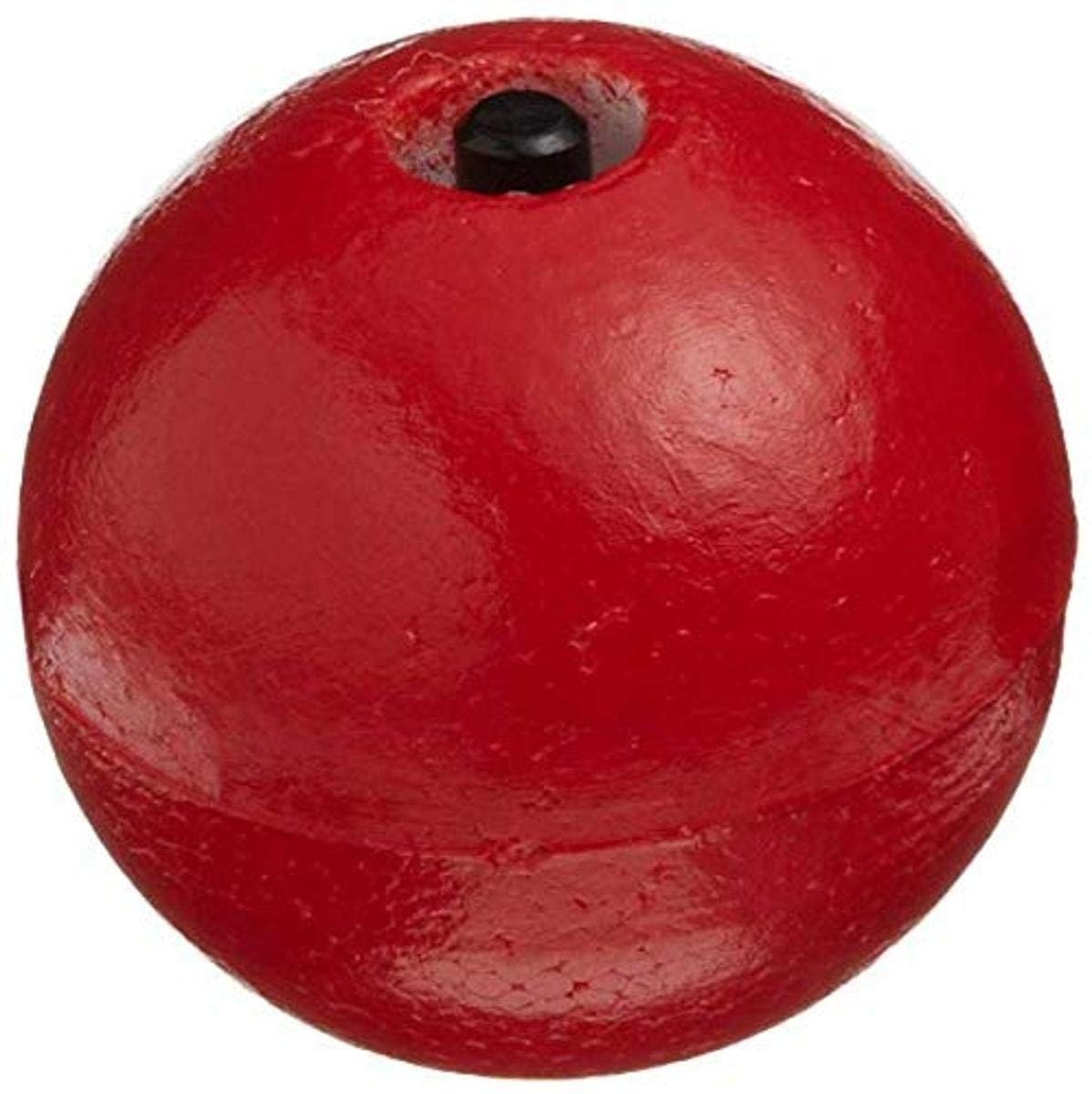 Molecular Models Red Polystyrene Semi-Space Filling Oxygen Atom Center, 2" Diameter