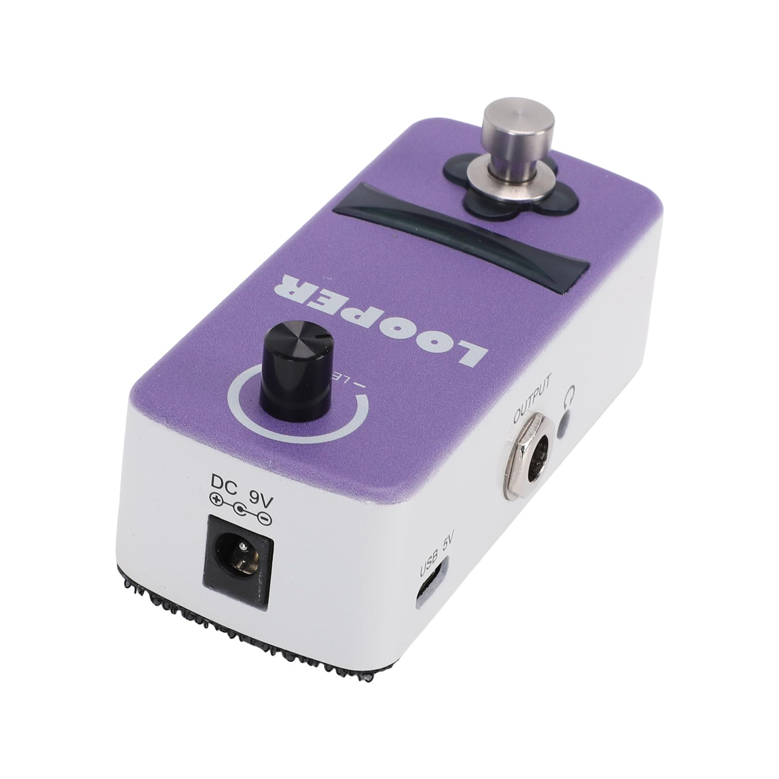 CHICIRIS Pedale Looper per Chitarra, Mini Pedale Effetti per Chitarra in Lega di Zinco con Registrazione di 12 Minuti per Musicisti e Artisti
