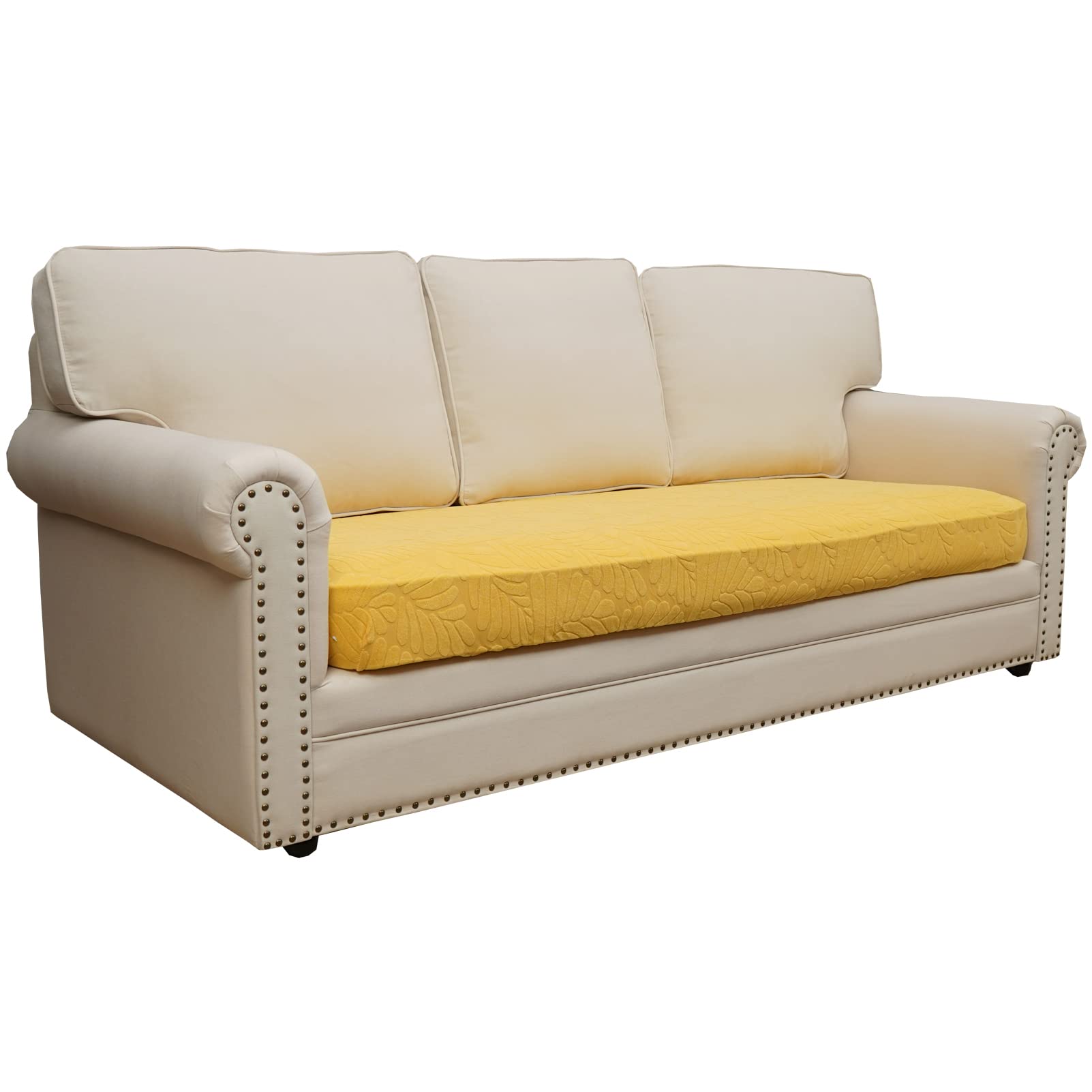 Photo 1 of * SEE NOTES *
 Eismodra Couch Covers for 3 Cushion Couch Sofa Stretch Sectional Couch Cover for Dogs P Length 65-78 inches (Only 1 Piece) 