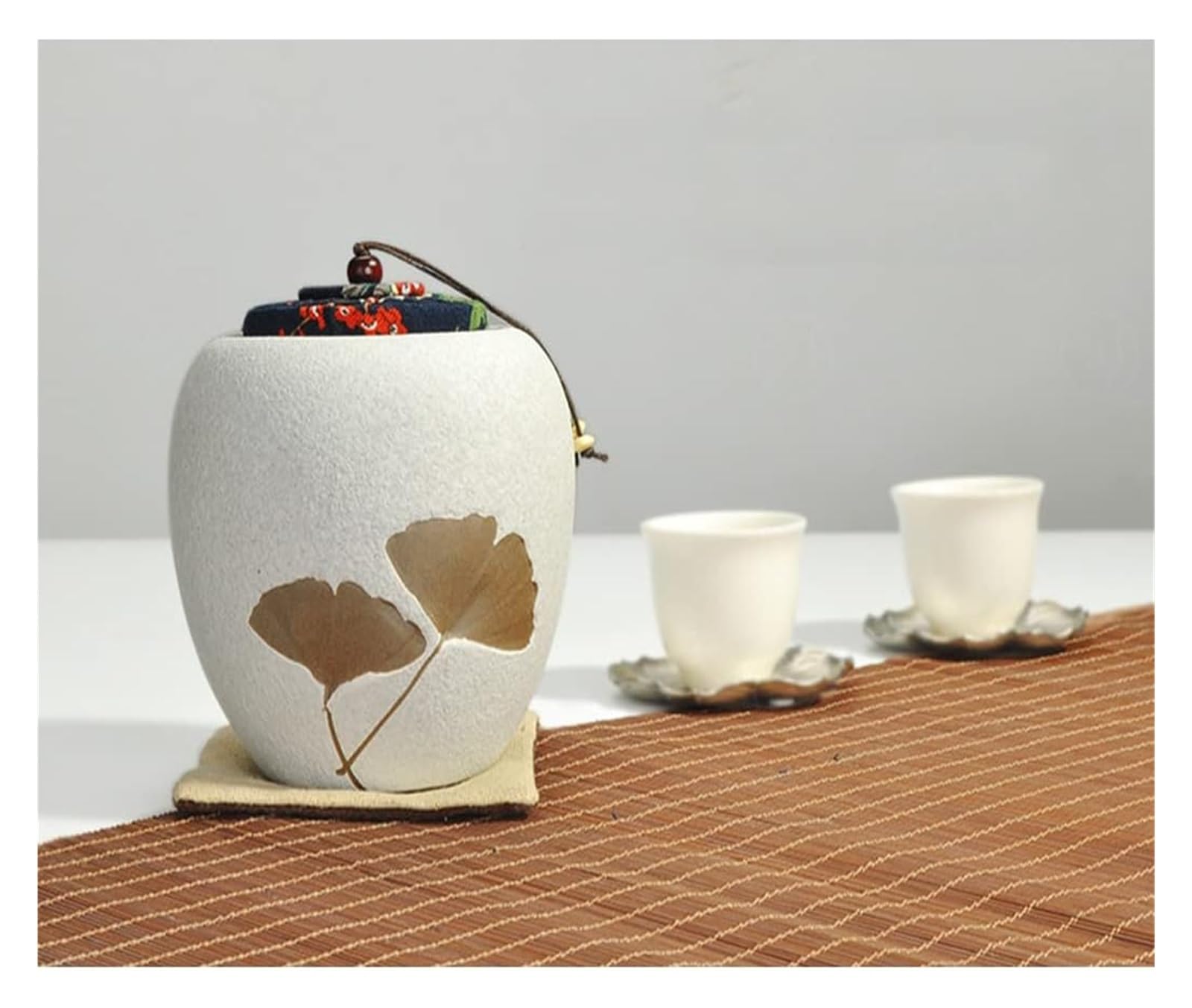 Słoiki z herbatą Retro ceramiczny pojemnik na herbatę Mały chiński słoik do przechowywania herbaty z pokrywką, dekoracja Tradycyjna chińska porcelana Luźne puszki na herbatę Puszki Pudełko na herbatę