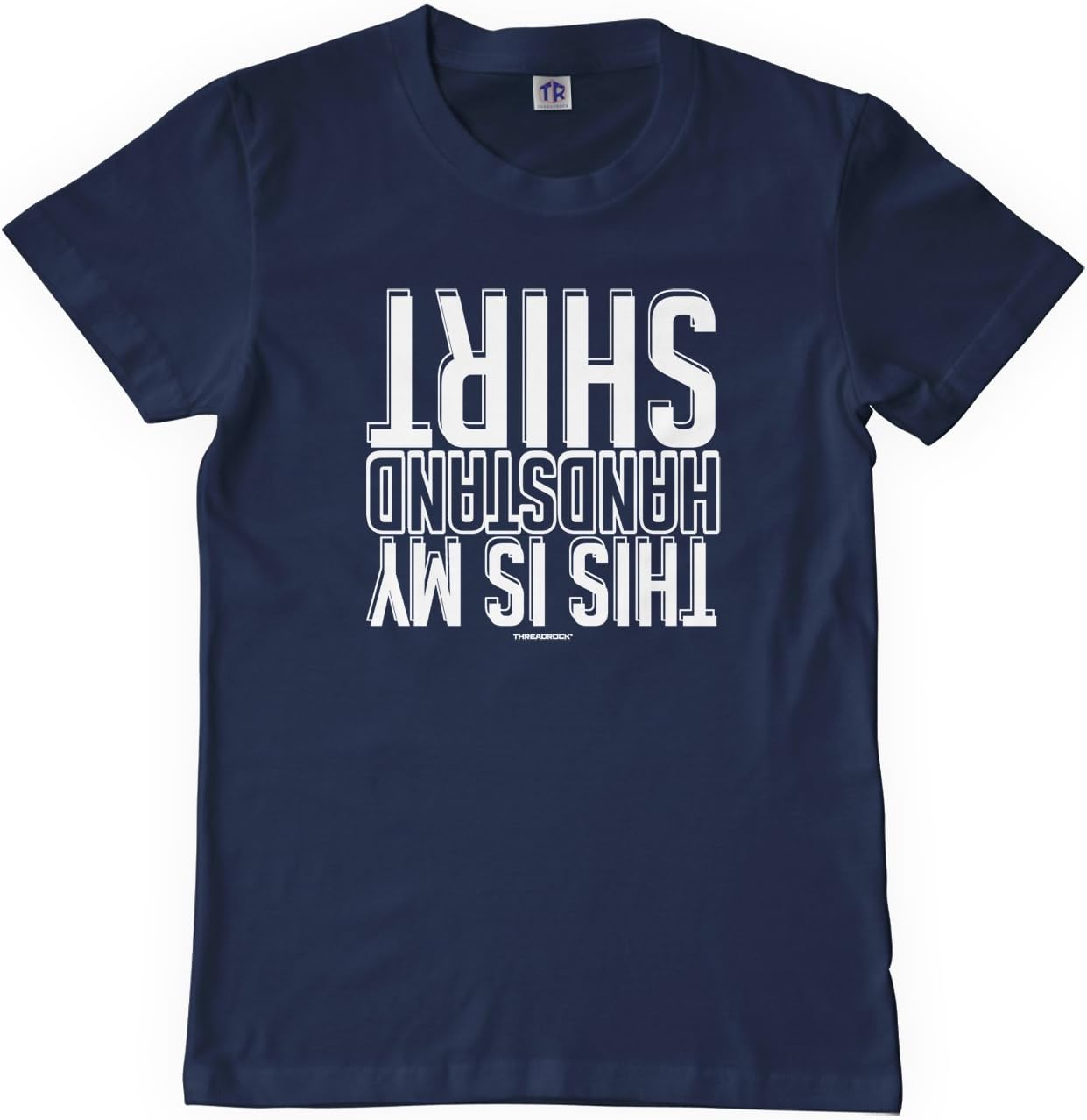 Threadrock Big Girls' This is My Handstand Shirt Youth T-Shirt